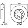 Image de Disque De Frein Bosch Bd228 Volvo