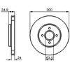Image de Disque De Frein Bosch Bd930 Ford
