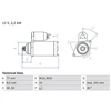 Image de Démarreur 2270 Bosch Bosch 2270 Mitsubishi