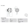 Image de Alternateur 4963 Bosch Bosch 4963 Citroen;Peugeot
