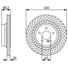 Image de Disque De Frein Bosch Bd1498 Mercedes-Benz