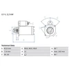 Image de Démarreur 2338 Bosch Bosch 2338 Ford;Volvo