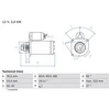 Image de Démarreur 2353 Bosch Bosch 2353 Nissan;Opel;Renault;Vauxhall