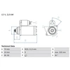 Image de Démarreur / Démarreur 2356 Bosch Bosch 2356 ;Toyota