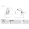 Image de Démarreur 2360 Bosch Bosch 2360 Hyundai;Kia