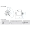 Image de Démarreur 2386 Bosch Bosch 2386 Volkswagen