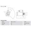 Image de Démarreur 2403 Bosch Bosch 2403 Audi