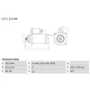 Image de Démarreur 2405 Bosch Bosch 2405 Volkswagen