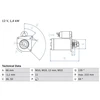Image de Démarreur 2413 Bosch Bosch 2413 Renault