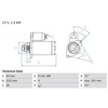 Image de Démarreur 2420 Bosch Bosch 2420 Alfa Romeo;Fiat;Lancia