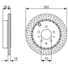 Image de Disque De Frein Bosch Bd1587 Mazda