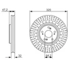 Image de Disque De Frein Bosch Bd1573 Honda