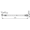 Image de Flexible De Frein Bosch Bh1305 Kia