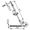 Image de Flexible De Frein Bosch Bh1315 Citroen;Peugeot