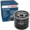 Image de Filtre À Huile P7124 Bosch Bosch P7124 Hyundai;Kia;Mazda;Mitsubishi