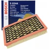 Image de Filtre À Air S0244 Bosch Bosch S0244 Chevrolet;Opel;Saab;Vauxhall