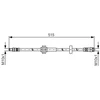 Image de Flexible De Frein Bosch Bh1368 Citroen;Fiat;Peugeot