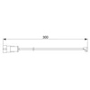 Image de Contact D'Avertissement, Usure Des Plaquettes De Frein Ap863 Bosch Bosch Ap863 Iveco