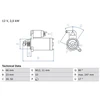 Image de Démarreur 2516 Bosch Bosch 2516 Audi;Porsche