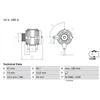 Image de Alternateur 8220 Bosch Bosch 8220 Bmw