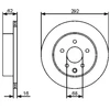 Image de Disque De Frein Bosch Bd2112 Nissan;Porsche;Renault