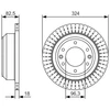 Image de Disque De Frein Bosch Bd2355 Hyundai