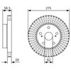 Image de Disque De Frein Bosch Bd2157 Toyota