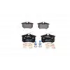 Image de Plaquettes de frein arrière (4 pièces) Bosch Bp617 - 0986494596