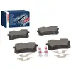 Image de Plaquettes de frein arrière (4 pièces) Bosch Bp2674 - 0986494621
