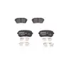 Image de Plaquettes de frein arrière (4 pièces) Bosch Bp2651 - 0986494627