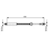 Image de Flexible De Frein Bosch Bh1595 Volkswagen