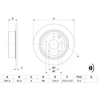 Image de Disque De Frein Bosch Bd2199 Nissan