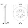 Image de Disque De Frein Bosch Bd2221 Alfa Romeo;Jeep