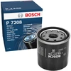 Image de Filtre À Huile P7208 Bosch Bosch P7208 Citroen;Geely;Lexus;Peugeot;Toyota