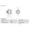 Image de Alternateur 8325 Bosch Bosch 8325 Fiat;Peugeot