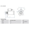 Image de Démarreur 2909 Bosch Bosch 2909 Suzuki