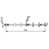 Image de Flexible De Frein Bosch Bh994 Peugeot