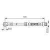 Image de Flexible De Frein Bosch Bh1608 Mitsubishi
