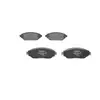 Image de Plaquettes de frein avant (4 pièces) Bosch Bp1991 - 0986494817