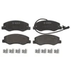 Image de Kit De Plaquettes De Frein, Frein À Disque Bp2474 Bosch Bosch Bp2474 Nissan;Opel;Renault;Vauxhall