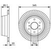 Image de Disque De Frein Bosch Bd2589 Cadillac;Chevrolet