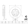 Image de Disque De Frein Bosch Bd2546 Mercedes-Benz