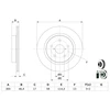 Image de Disque De Frein Bosch Bd2550 Subaru
