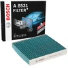 Image de Filtre, Air De L'Habitacle + A8531 Bosch Bosch A8531 Abarth;Fiat;Lancia