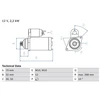 Image de Démarreur 2554 Bosch Bosch 2554 Nissan
