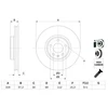 Image de Disque De Frein Bosch Bd2650 Audi
