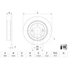 Image de Disque De Frein Bosch Bd2646 Hyundai;Kia