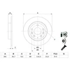 Image de Disque De Frein Bosch Bd2656 Mazda