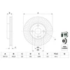 Image de Disque De Frein Bosch Bd2657 Mazda