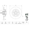 Image de Disque De Frein Bosch Bd2725 Renault